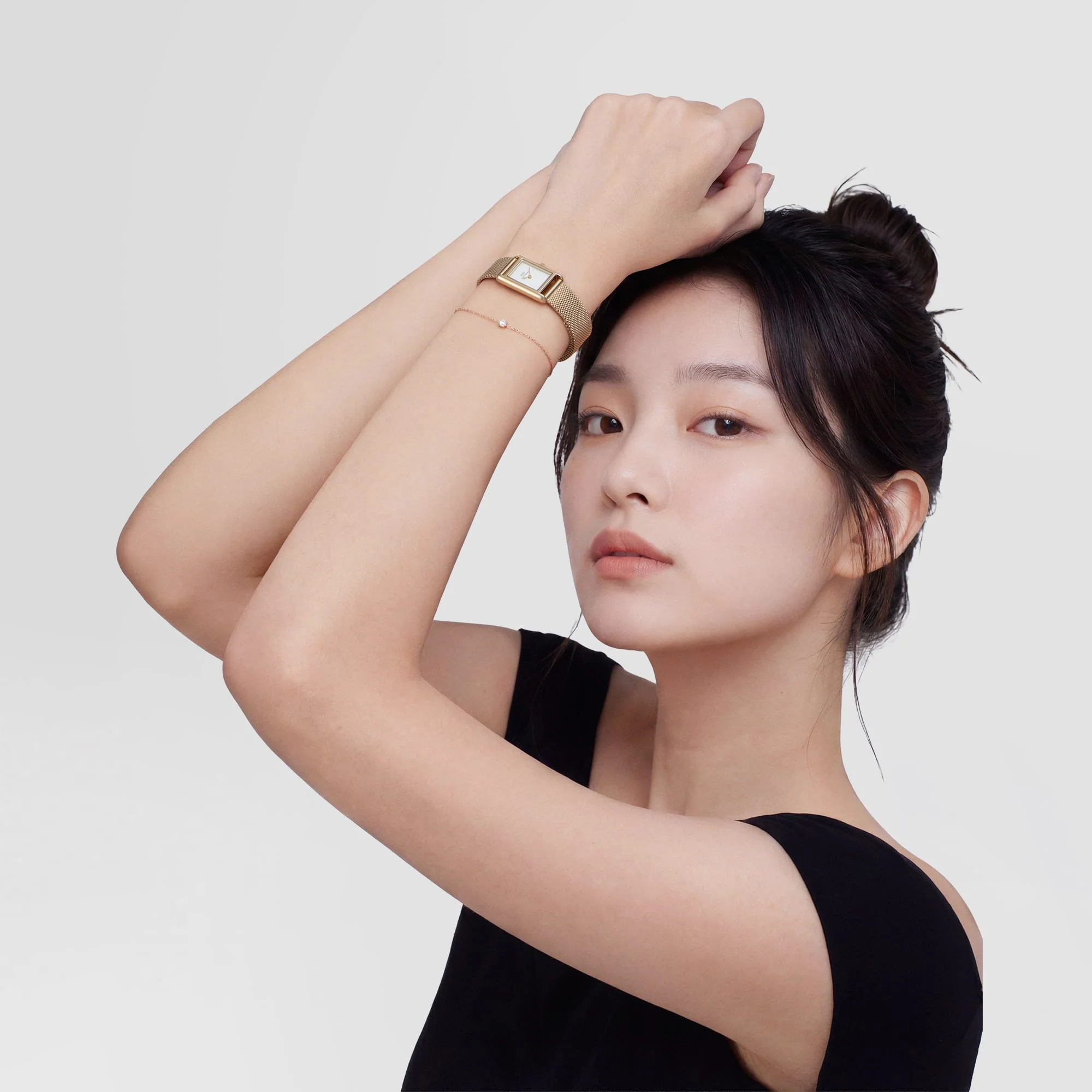 Mirelle Solitaire Bracelet Rose Gold - Image 2