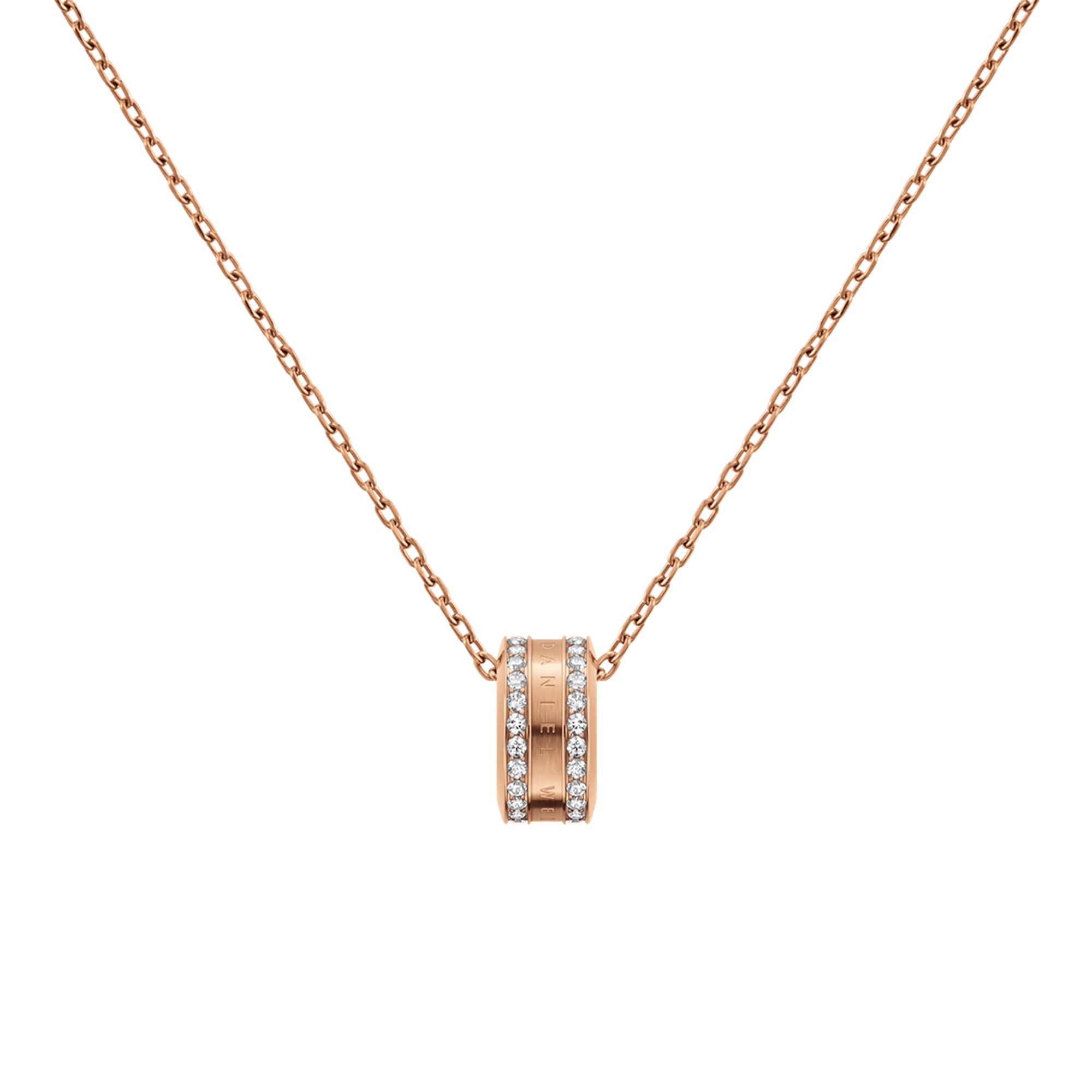 Elan Lumine Necklace Rose Gold
