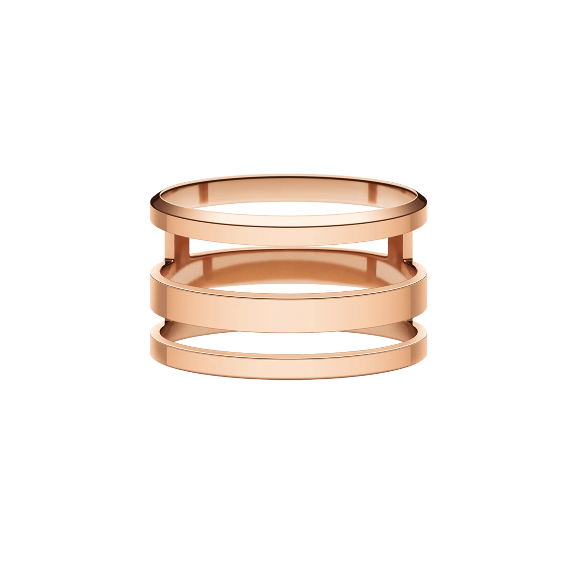 Elan Triad Ring Rose Gold - Image 3