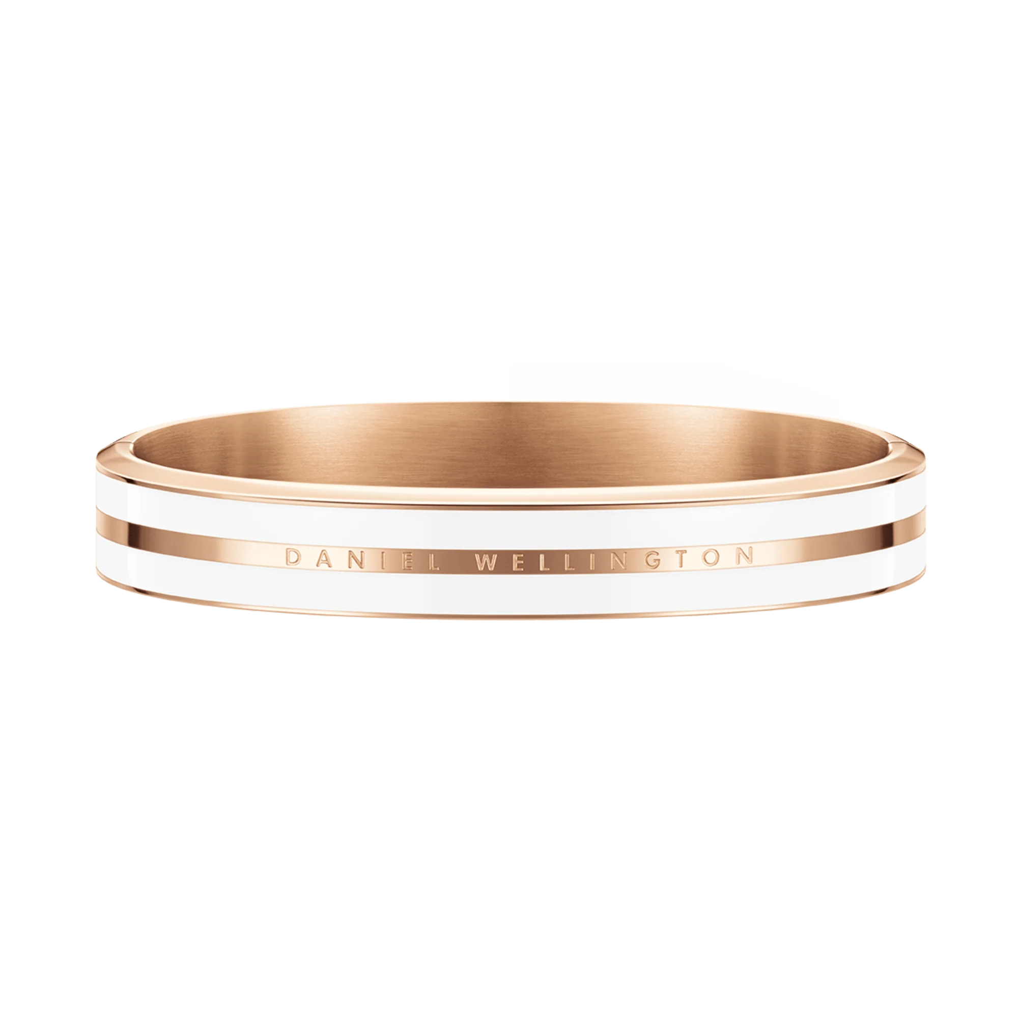 Emalie Infinite Rose Gold Satin White