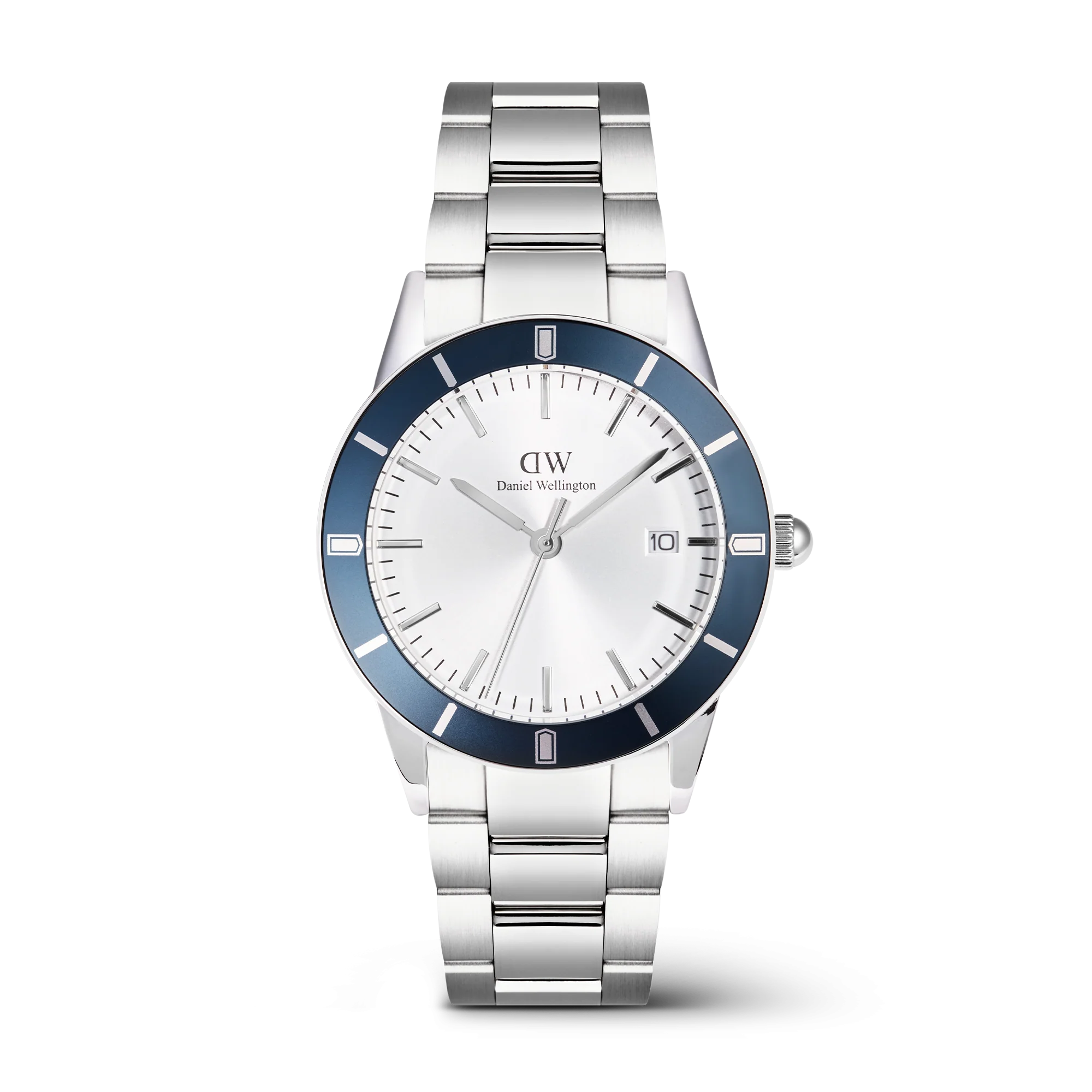 Iconic Paradigma Link Blue Bezel Silver