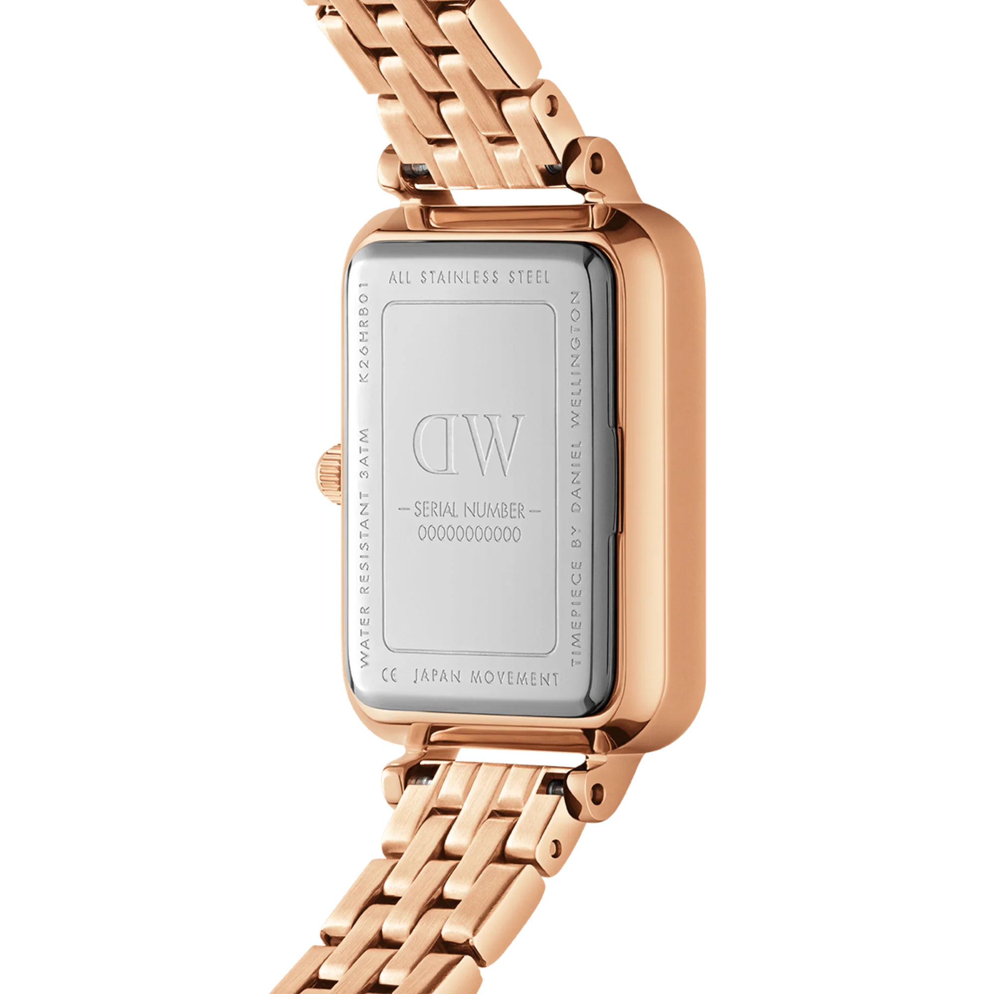 Quadro Lumine 5 Link Melrose White MoP Rose Gold - Image 4